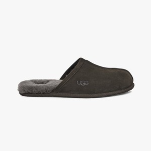 Ugg Scuff Men Slippers Black/Olive (7542HWNTL)